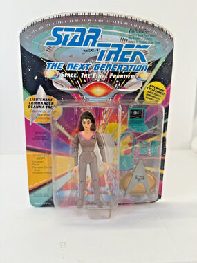 1992 Playmates - Star Trek: The Next Generation - Counselor Deanna Troi - New